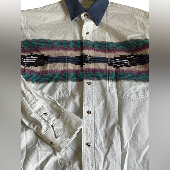 VINTAGE EXPRESS RIDER BUTTON UP MENS SZ SMALL - Picture 2 of 10